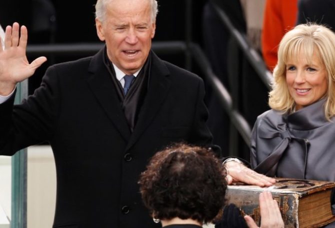 Image for Biden Inaugural Speech Goal: Giving Americans ‘Space for Sanity’