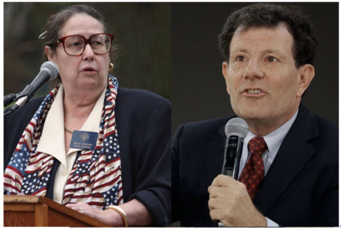 Image for Johnson, Kristof Offer Voters Unconventional Choices for Governor