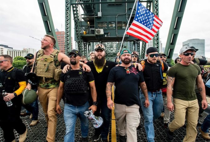 Image for Far-Right Extremists Used Portland as ‘Training Ground’