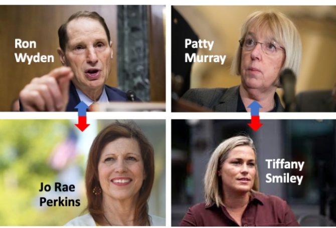 Image for Wyden and Murray Face Conservative Challengers